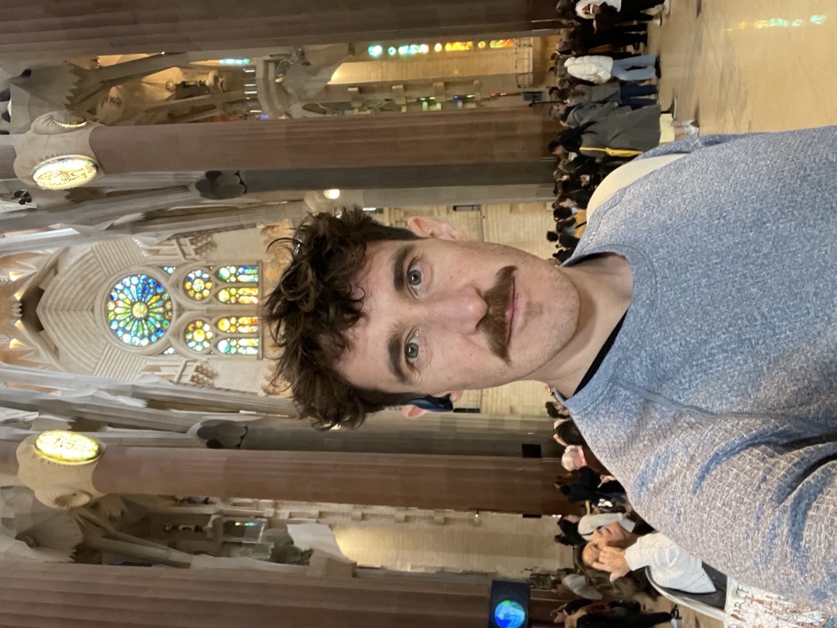 Inside the Sagrada Família, Barcelona