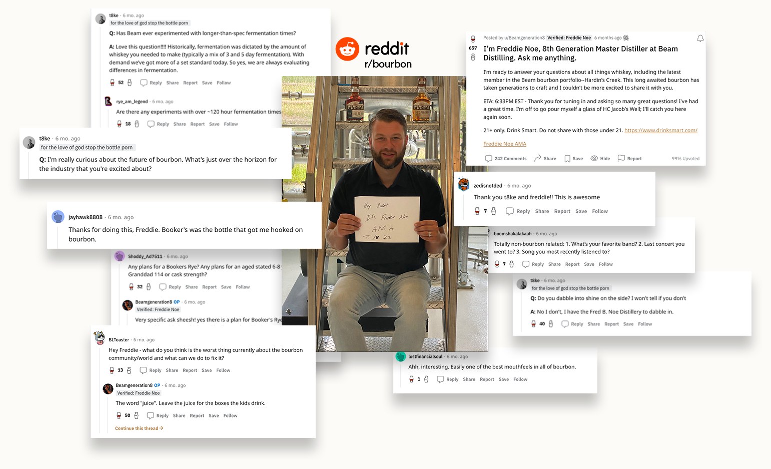 Reddit AMA with Freddie Noe — the whiskey community goes one-on-one with the master distiller