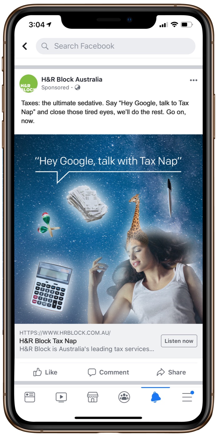 Tax Nap social ad 1