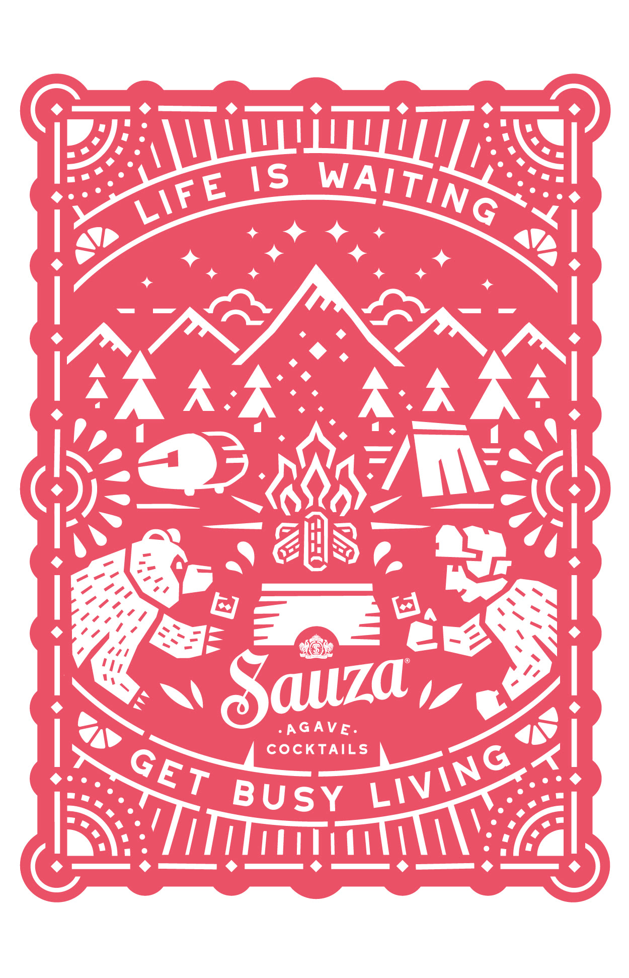 Sauza Strawberry Breeze poster