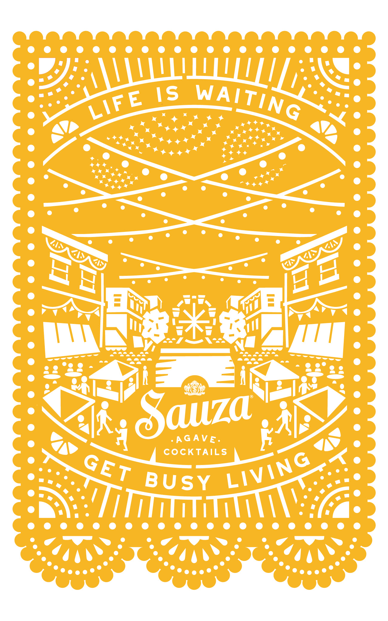 Sauza Tropical Twist poster
